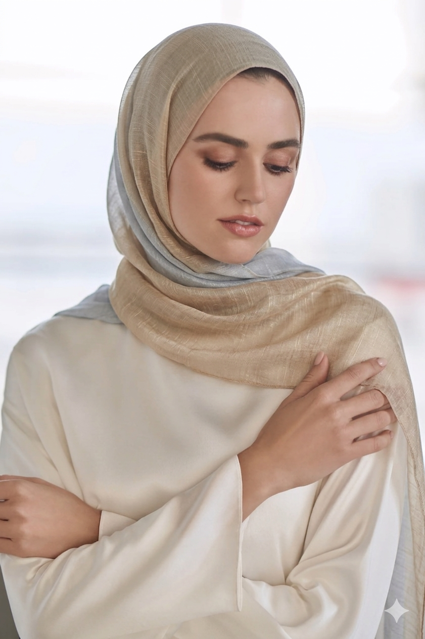 SHADOW-Premium Ombre Cotton-Blend Shailah