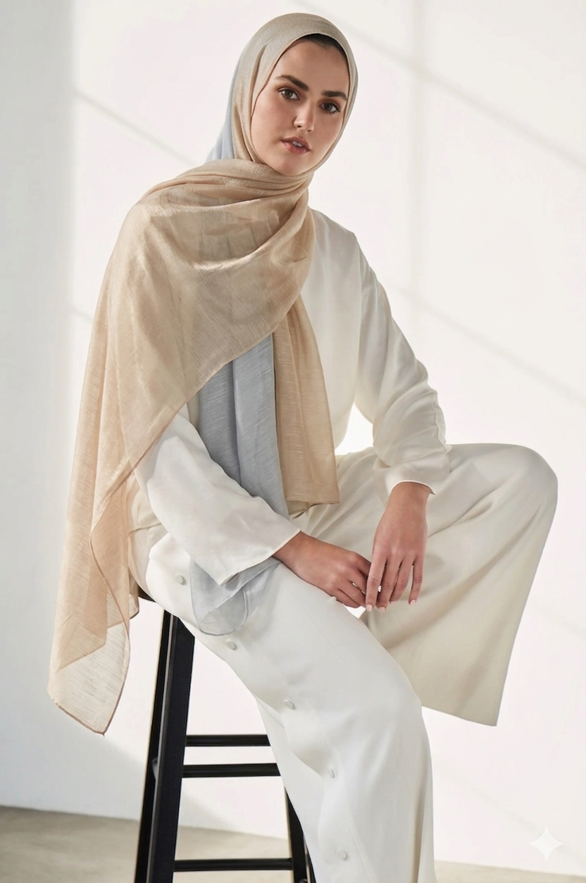 SHADOW-Premium Ombre Cotton-Blend Shailah