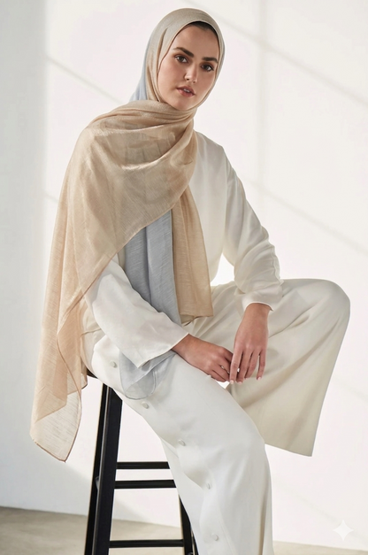 SHADOW-Premium Ombre Cotton-Blend Shailah