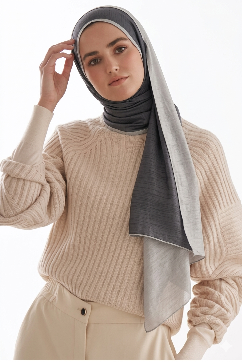 SHADOW-Premium Ombre Cotton-Blend Shailah
