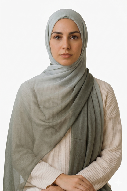 SHADOW-Premium Ombre Cotton-Blend Shailah