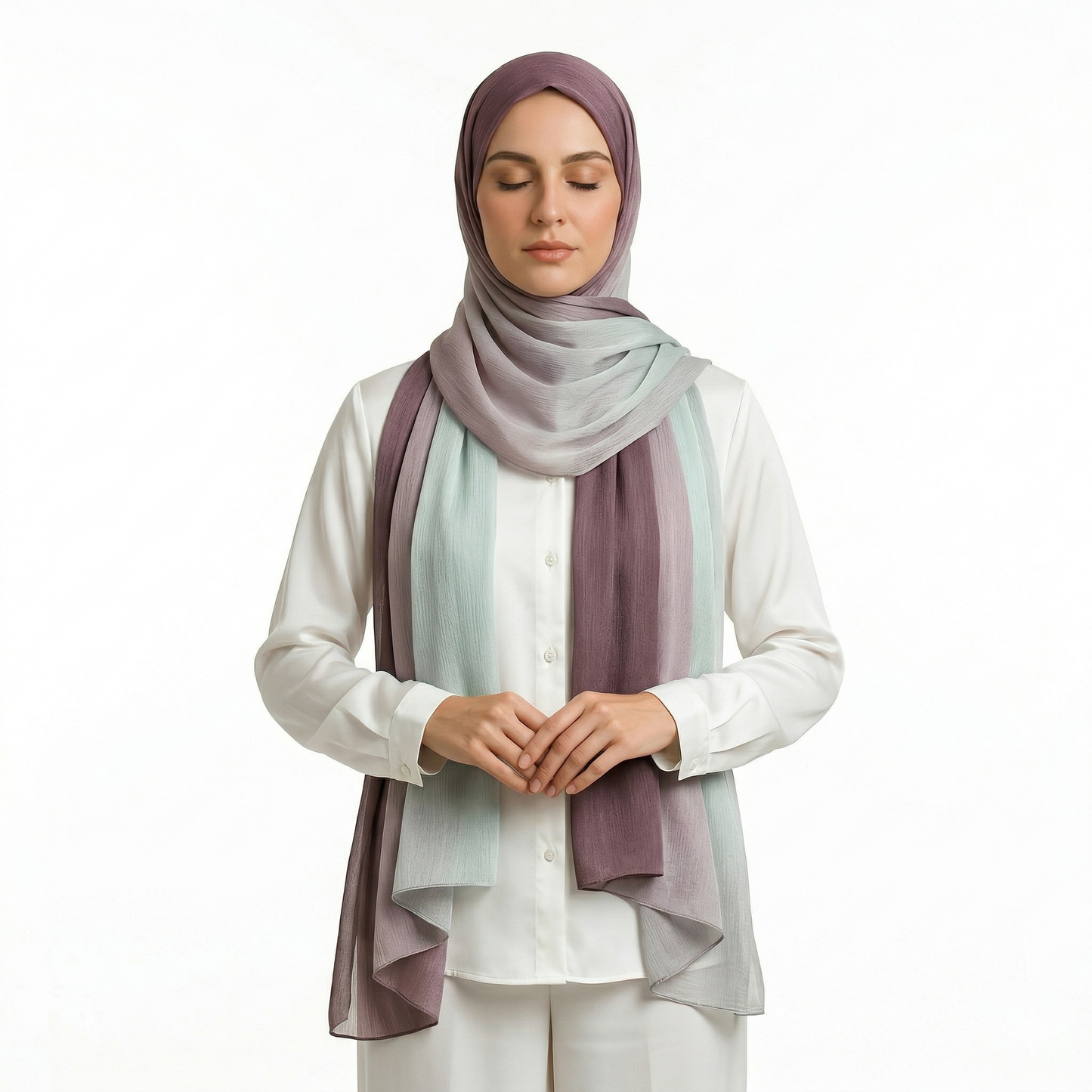 SHADOW-Premium Ombre Cotton-Blend Shailah