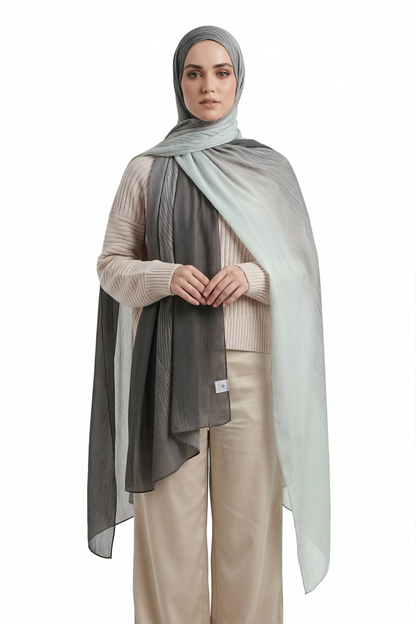 SHADOW-Premium Ombre Cotton-Blend Shailah