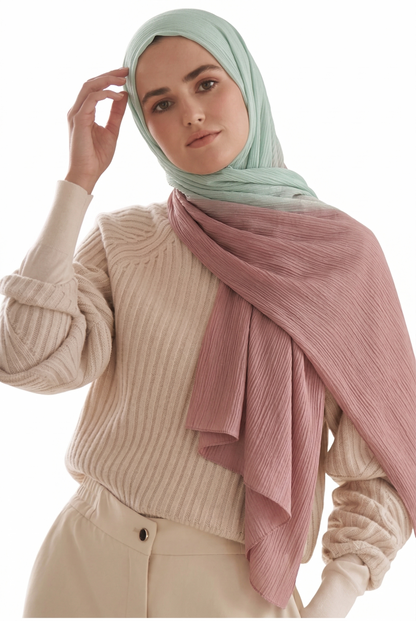 SHADOW-Premium Ombre Cotton-Blend Shailah