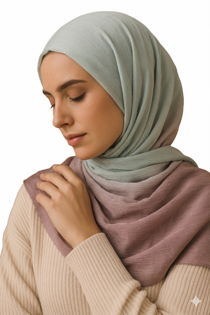SHADOW-Premium Ombre Cotton-Blend Shailah