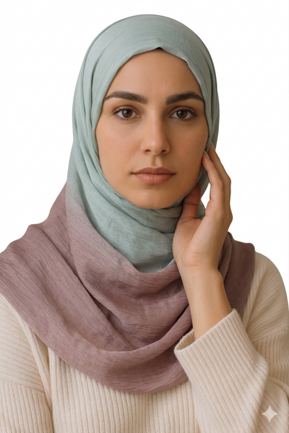 SHADOW-Premium Ombre Cotton-Blend Shailah