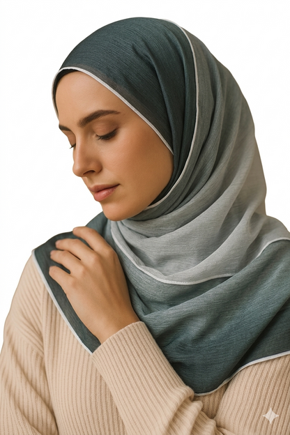 SHADOW-Premium Ombre Cotton-Blend Shailah