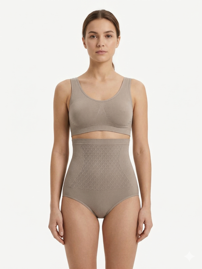 SHADOW -High-Waist Tummy Control Shapewear Briefs