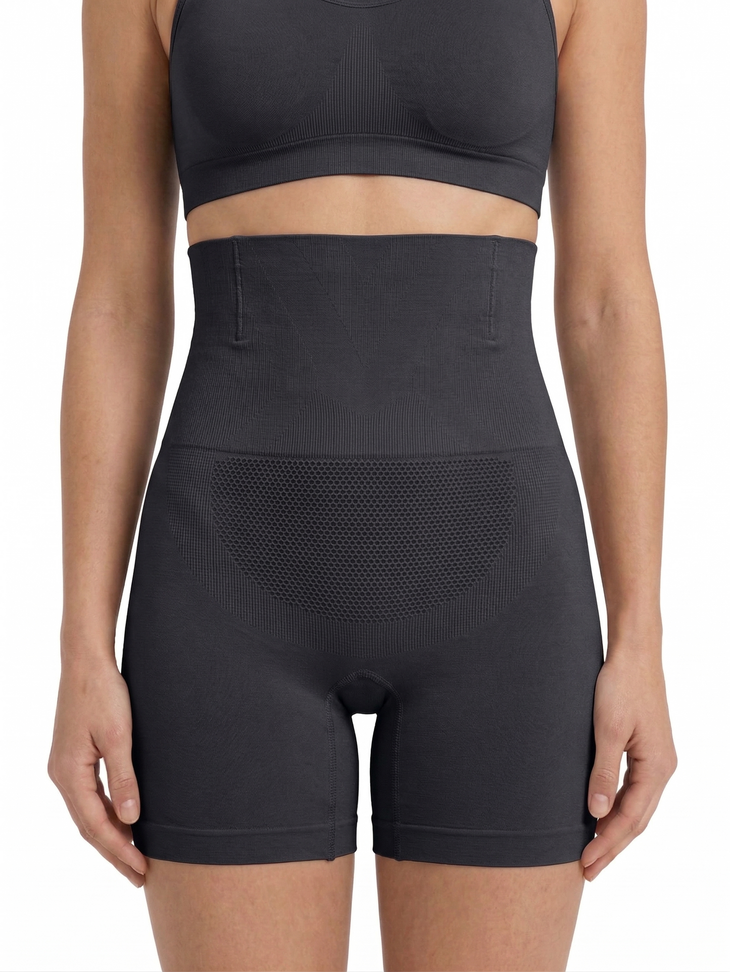 SHADOW-High-Waisted Seamless Sculpting Short