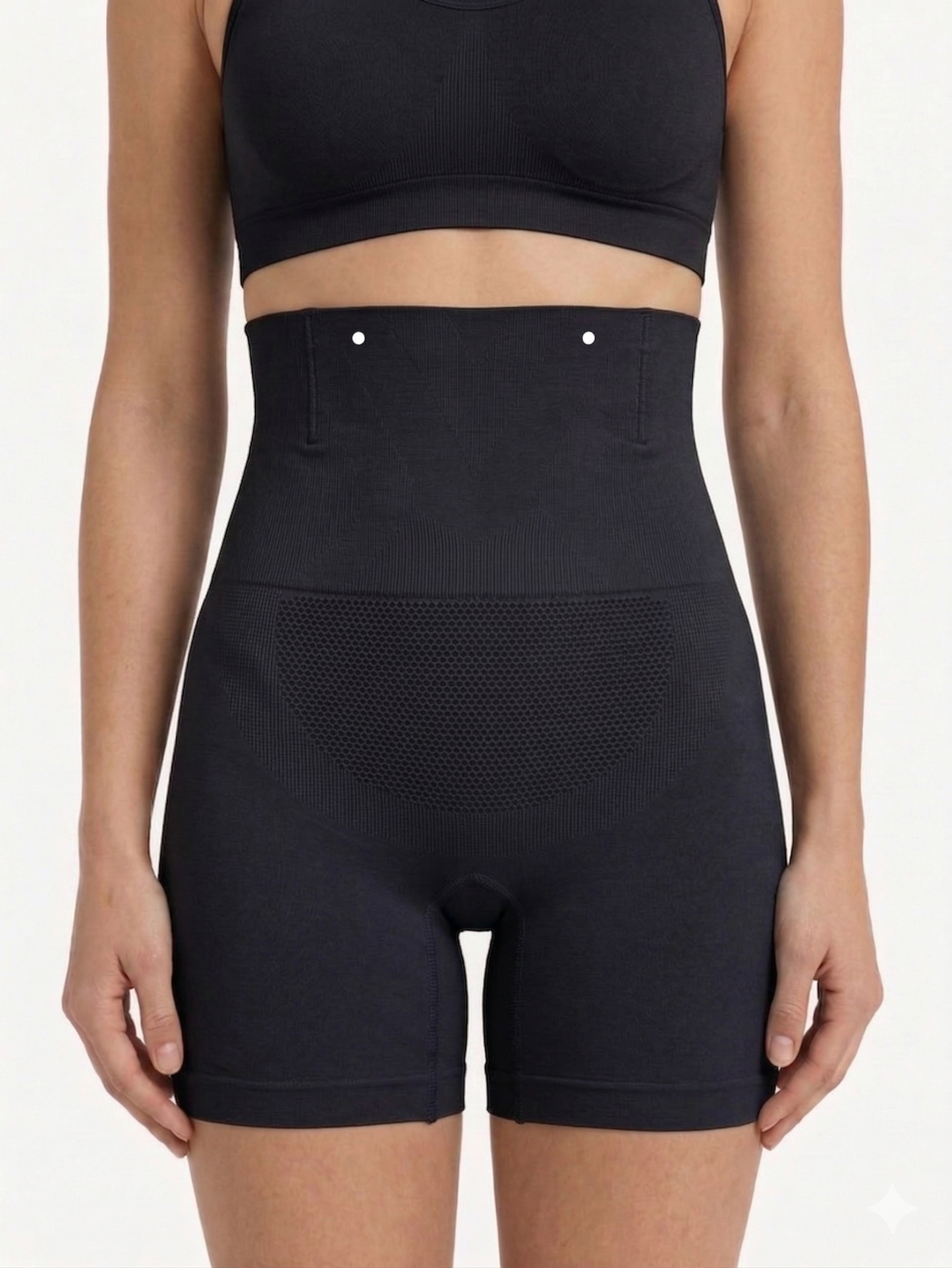 SHADOW-High-Waisted Seamless Sculpting Shorts