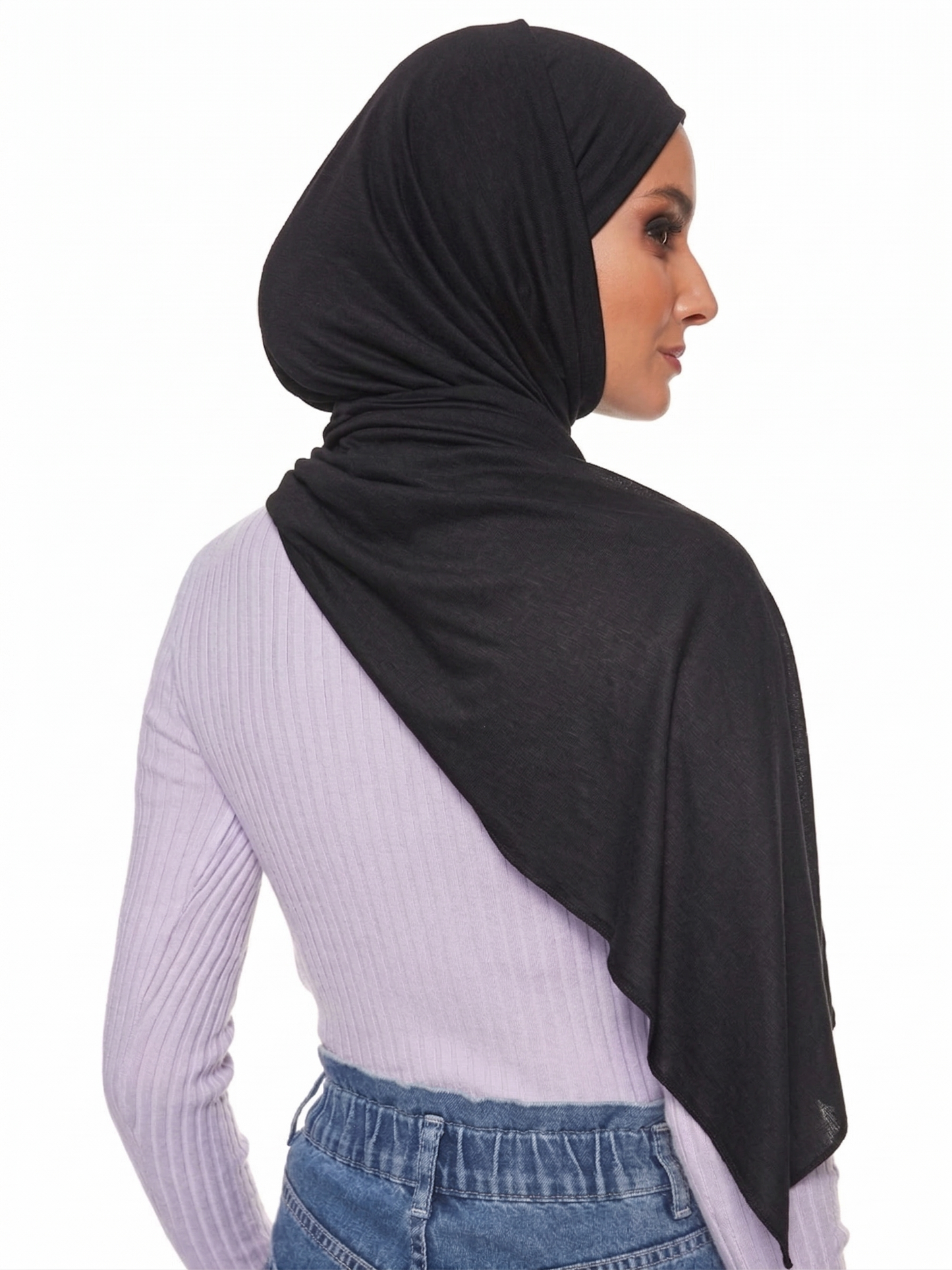 SHADOW Layered Wave Instant Jersey Hijab