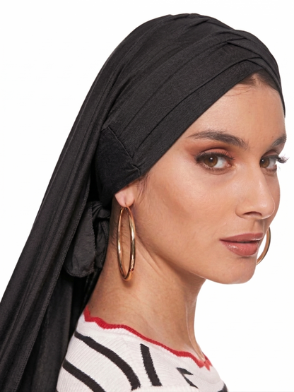 SHADOW Layered Wave Instant Jersey Hijab