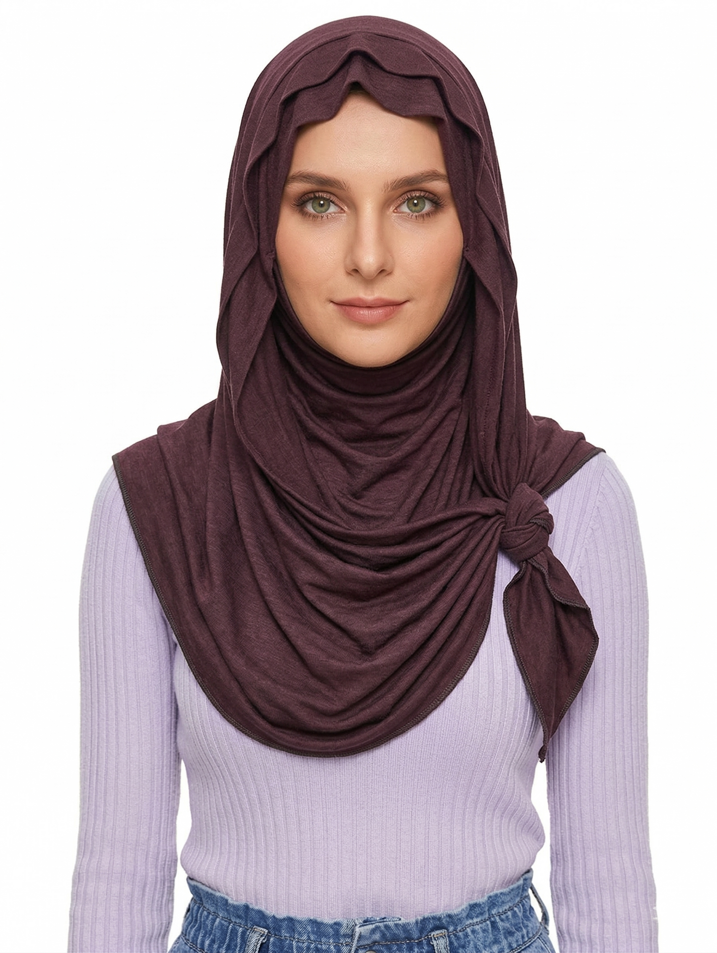 SHADOW Layered Wave Instant Jersey Hijab