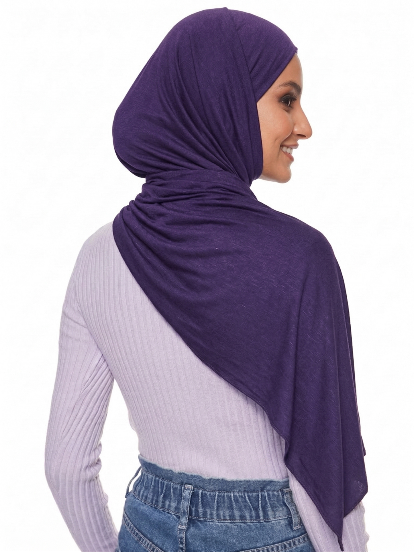 SHADOW Layered Wave Instant Jersey Hijab