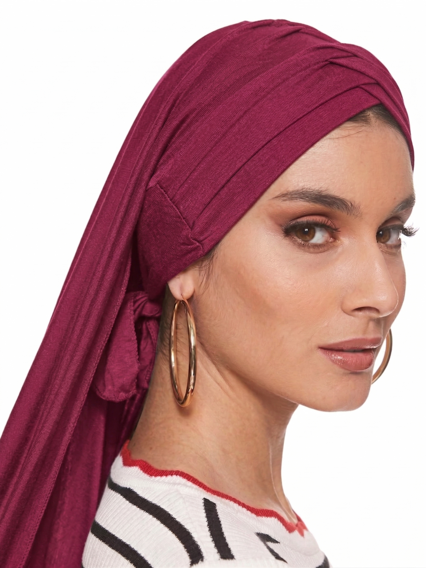 SHADOW Layered Wave Instant Jersey Hijab