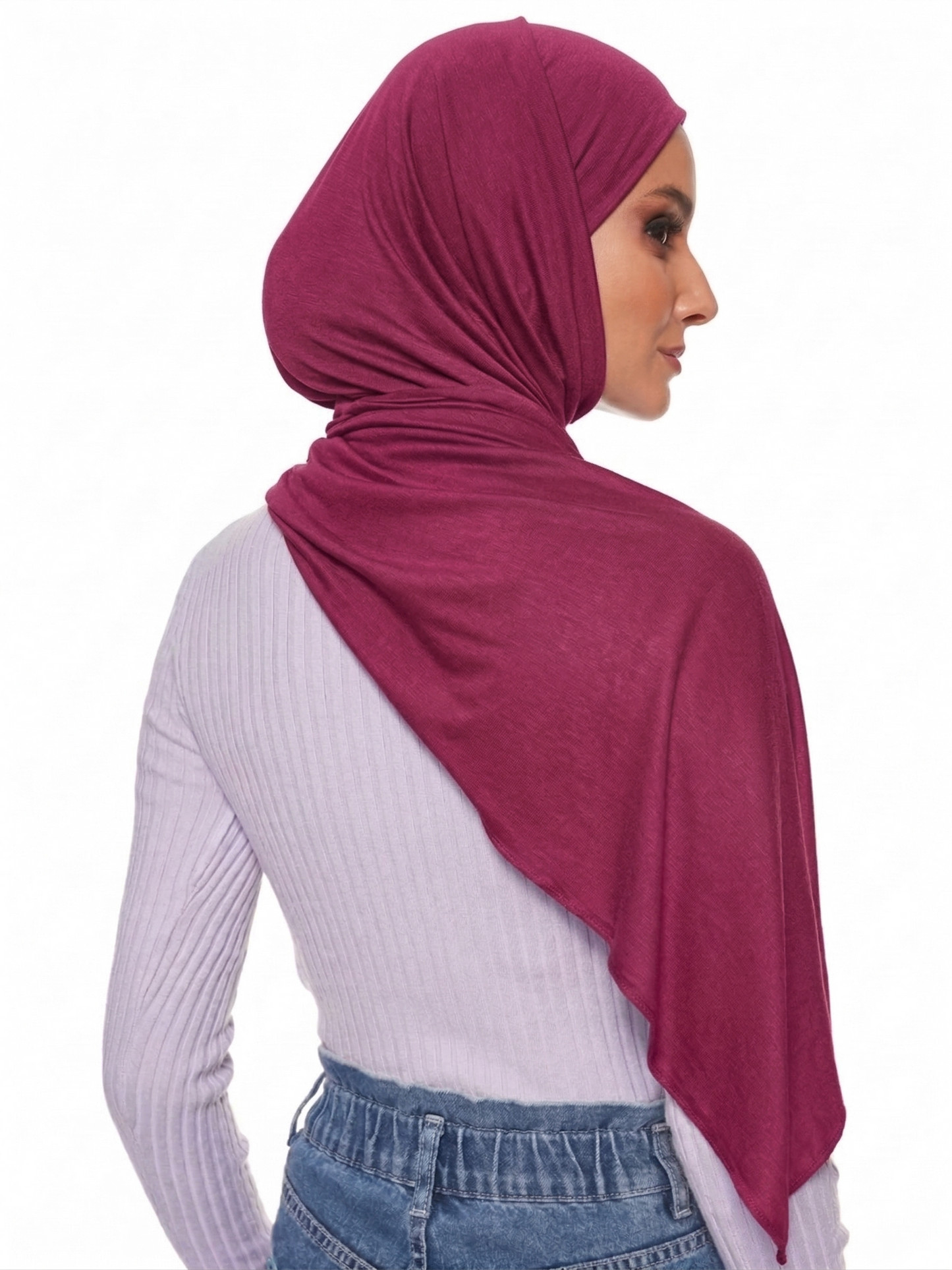 SHADOW Layered Wave Instant Jersey Hijab