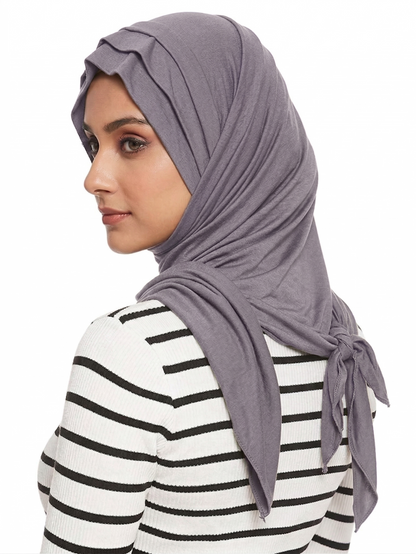SHADOW Layered Wave Instant Jersey Hijab