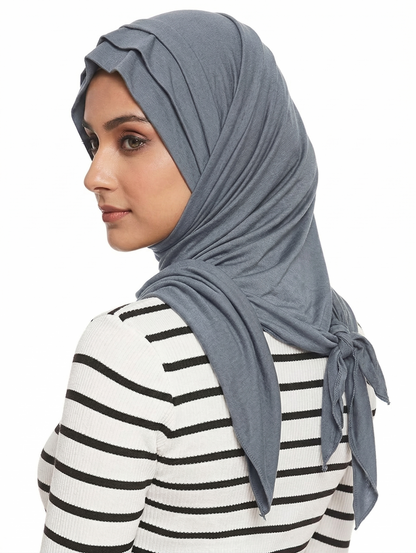 SHADOW Layered Wave Instant Jersey Hijab