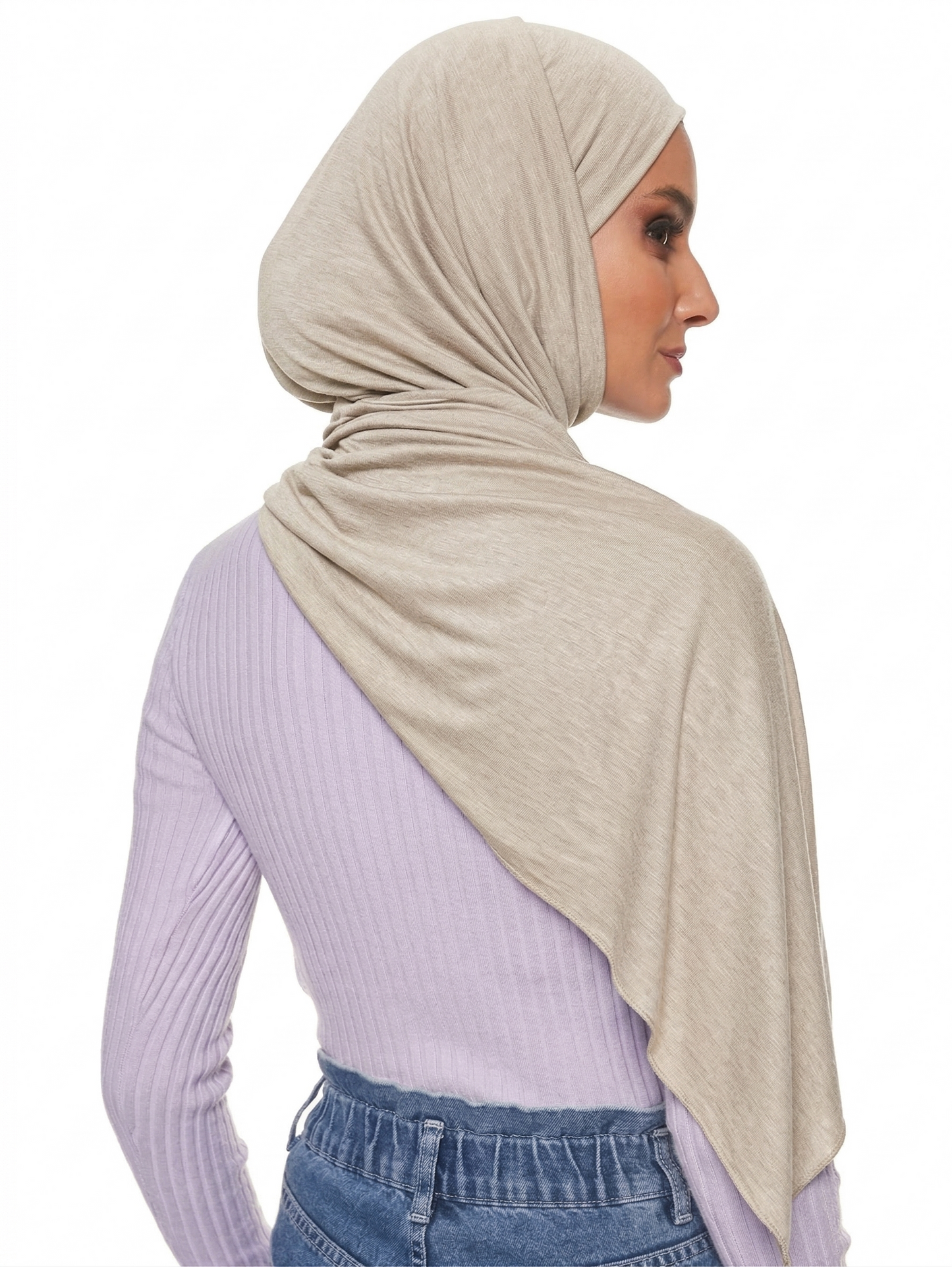 SHADOW Layered Wave Instant Jersey Hijab