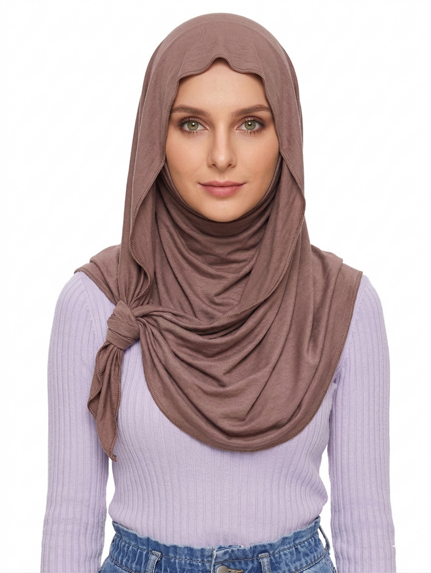 SHADOW Layered Wave Instant Jersey Hijab