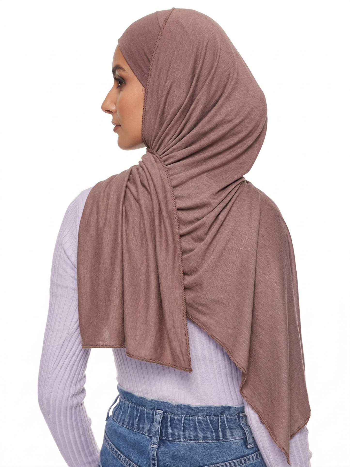 SHADOW Layered Wave Instant Jersey Hijab