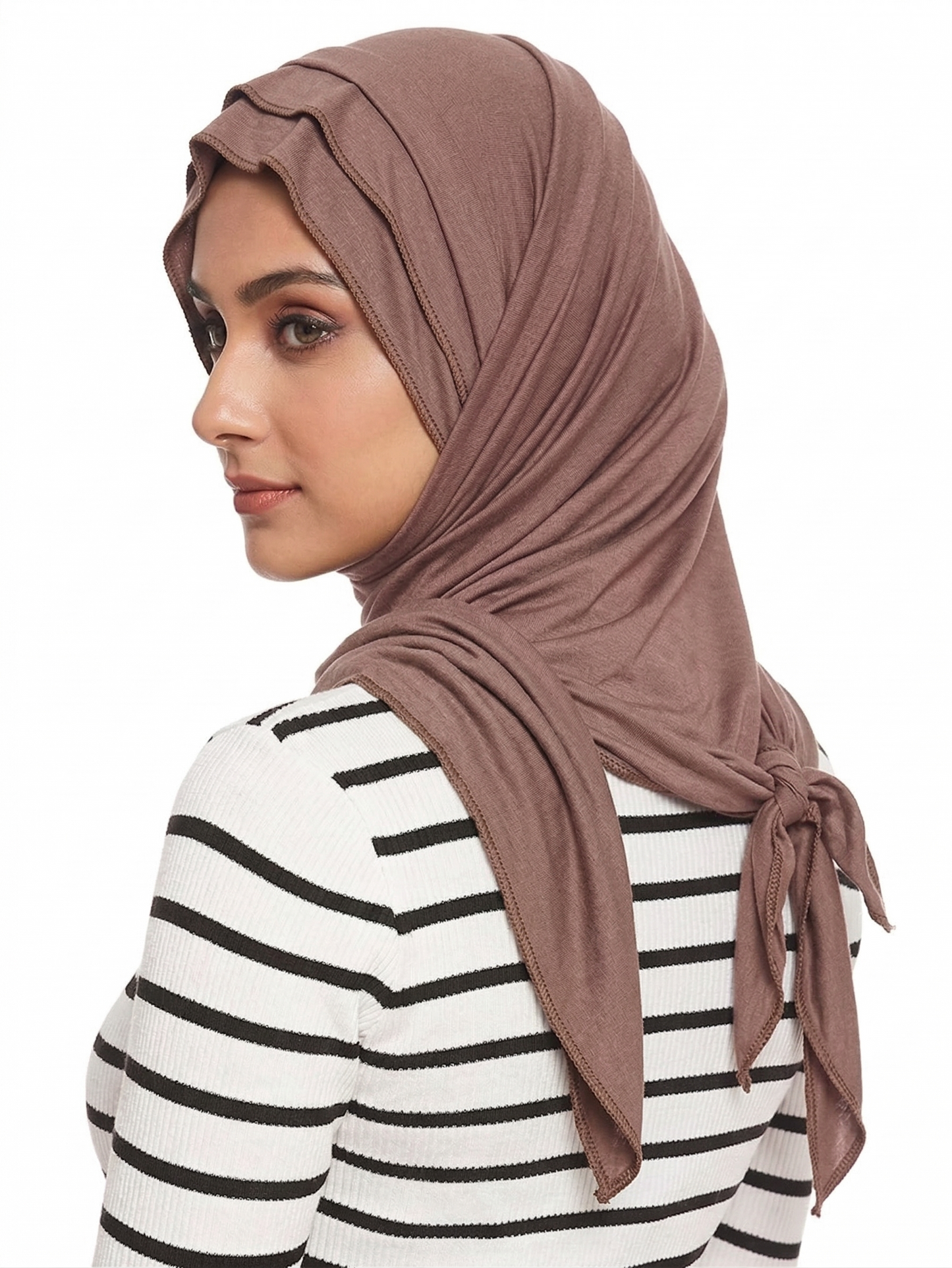 SHADOW Layered Wave Instant Jersey Hijab
