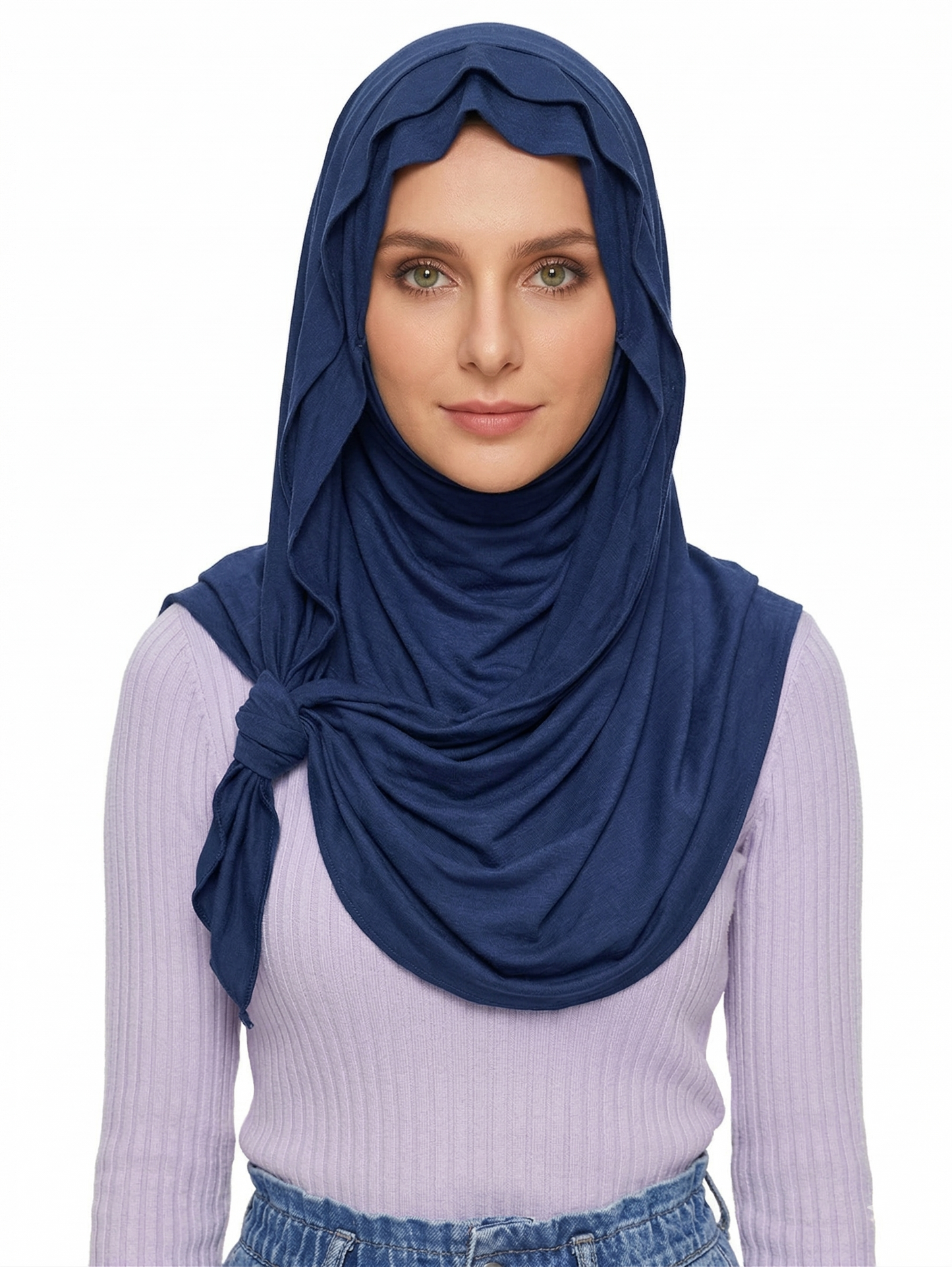 SHADOW Layered Wave Instant Jersey Hijab