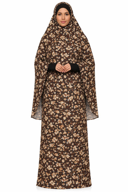 SHADOW-2-Piece Floral Prayer Dress