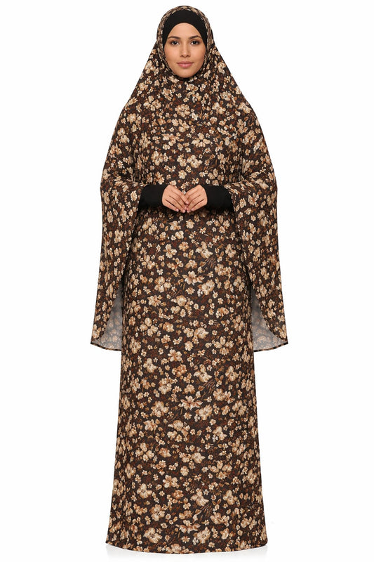 SHADOW-2-Piece Floral Prayer Dress