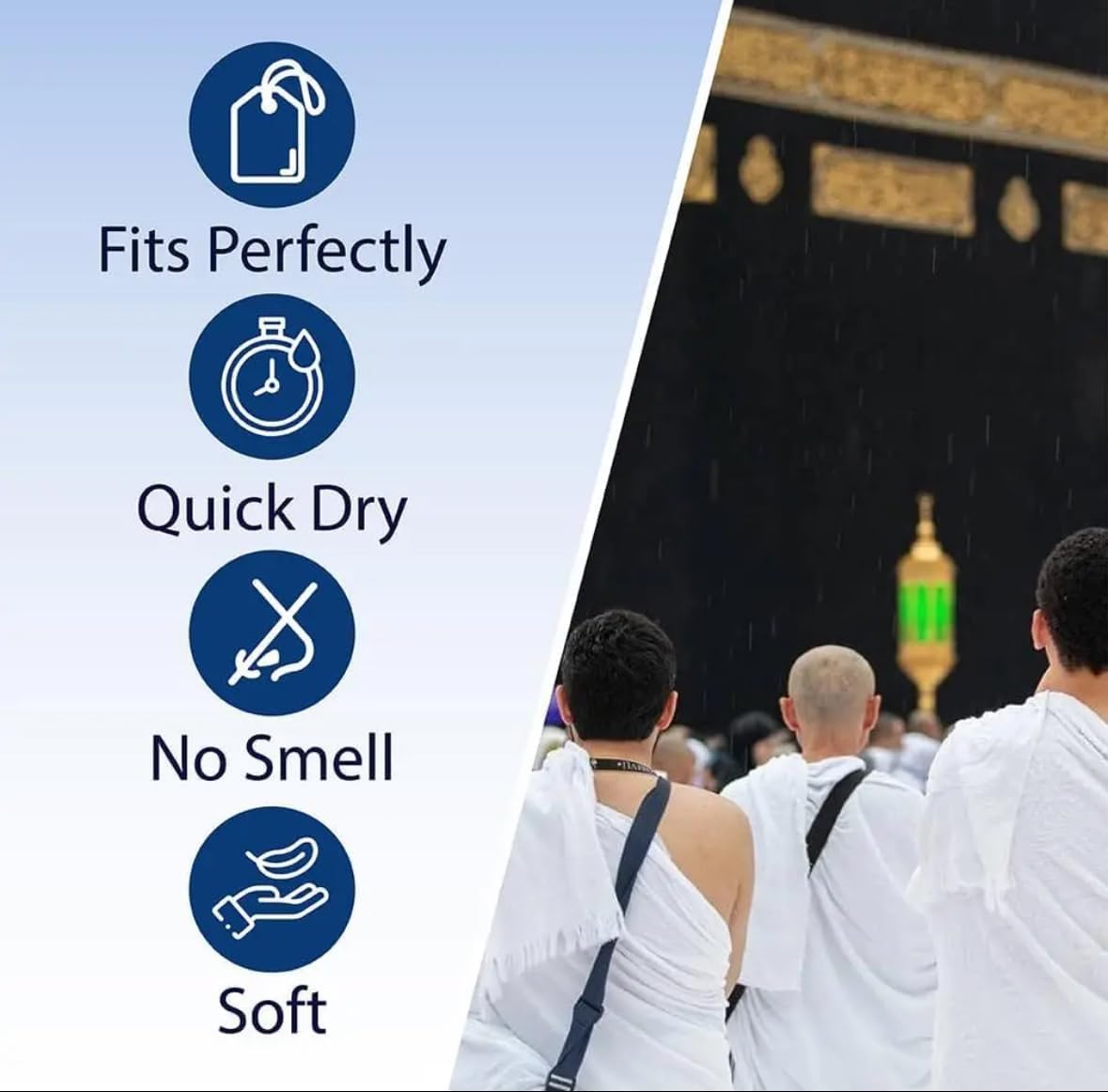 SHADOW-Ihram set is designed for the modern pilgrim