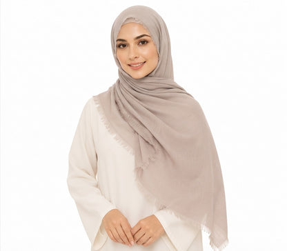 Soft-Touch Poly-Cotton Shailah - Sand Stone
