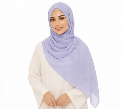 Soft-Touch Poly-Cotton Shailah - Lavender