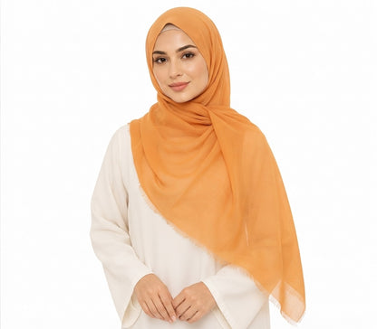 Soft-Touch Poly-Cotton Shailah - Mustard Yellow