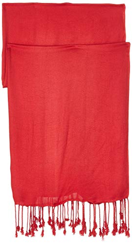 Women's Viscose Pashmina Shawl With Fringes