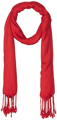 Women's Viscose Pashmina Shawl With Fringes