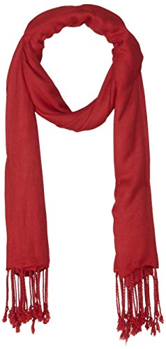 Women's Viscose Pashmina Shawl With Fringes