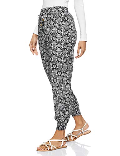 Women's Bohemian Printed Loose Harem Baggy Elasticated Pant