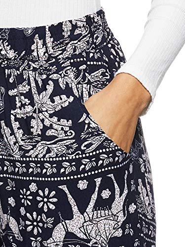 Women's Bohemian Printed Loose Harem Baggy Elasticated Pant