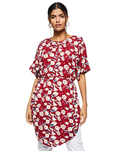 Women's Tunic Blouse With Tie