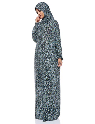 Women's Cotton Prayer Dress With Attached Instant Hijab Shailah
