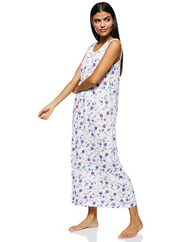 Women's Nightwear Gown Maxi Loose Dress Multicoloured
