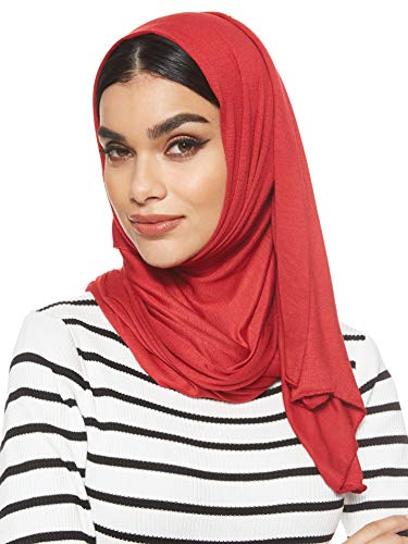 Muslim Women Dubai Strethcy Jersey Hijab With Chess Pattern