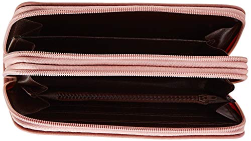 Women's Double Zipper Fashion Long Wallet
