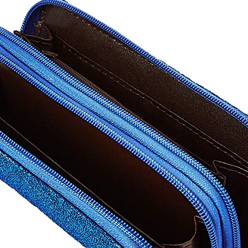 Women's Double Zipper Fashion Long Wallet